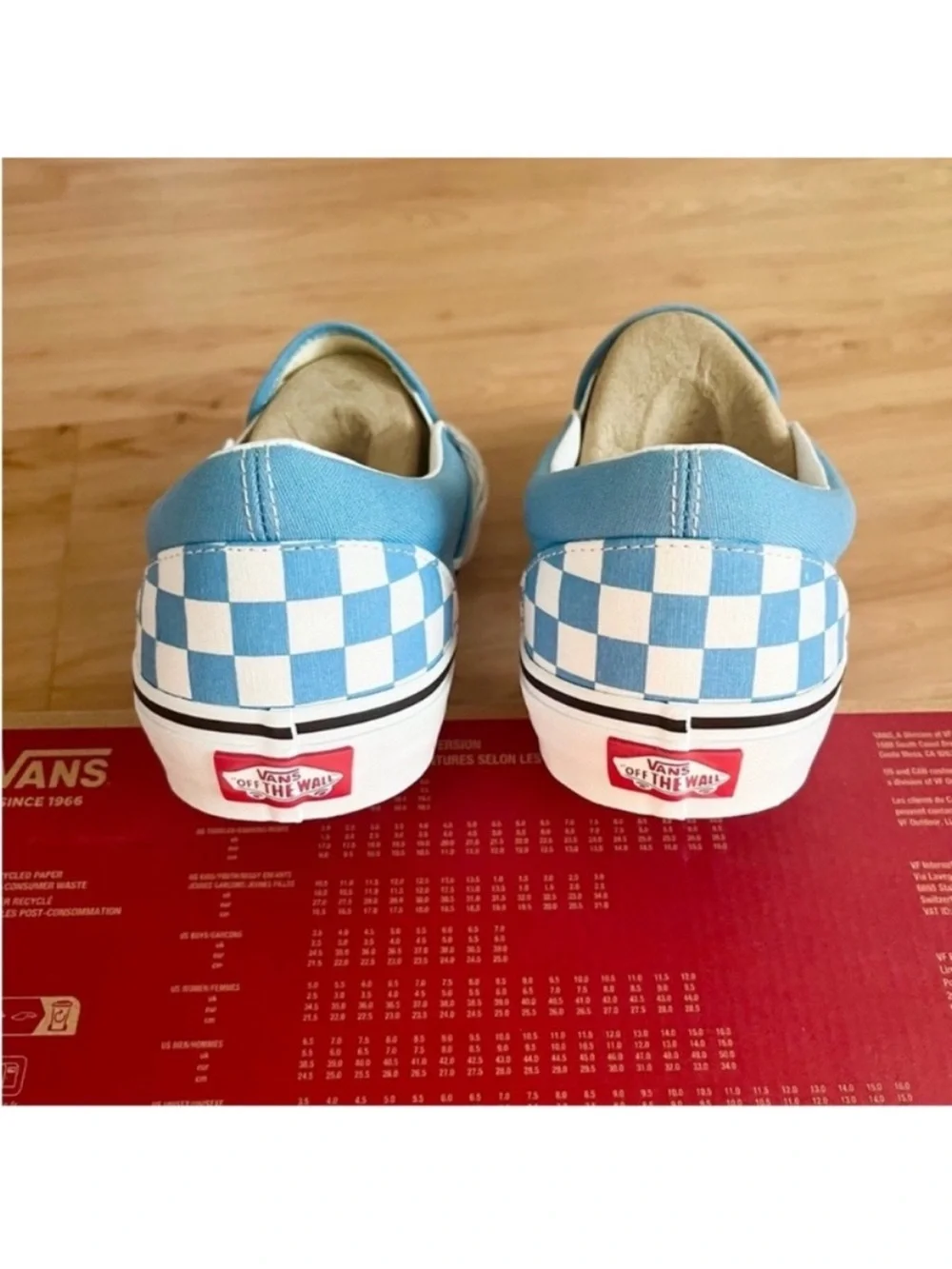 Vans Classic Slip-On Checkerboard Shoe Mens 11.5 US Women 13.0 US